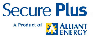 SECURE PLUS A PRODUCT OF ALLIANT ENERGY A logo