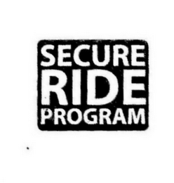 SECURE RIDE PROGRAM logo
