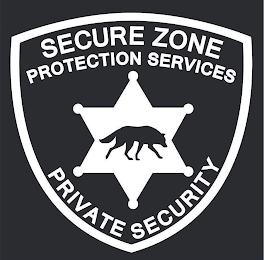 SECURE ZONE PROTECTION SERVICES PRIVATE SECURITY logo