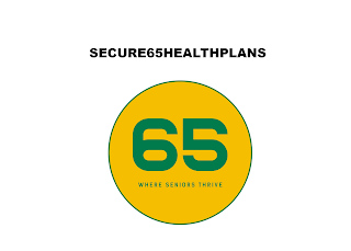 SECURE65HEALTHPLANS 65 WHERE SENIORS THRIVE logo