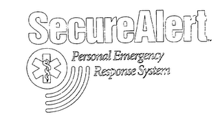 SECUREALERT PERSONAL EMERGENCY RESPONSE SYSTEM logo
