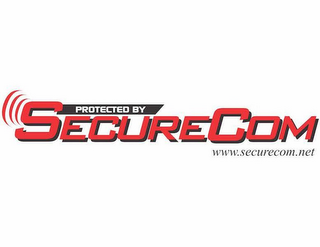 SECURECOM WWW.SECURECOM.NET PROTECTED BY logo