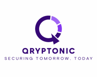 SECURING TOMORROW, TODAY QRYPTONIC logo