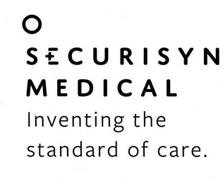 SECURISYN MEDICAL INVENTING THE STANDARD OF CARE. logo