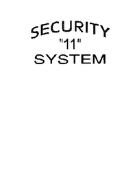 SECURITY "11" SYSTEM logo