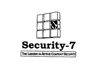 SECURITY-7 THE LEADER IN ACTIVE CONTENTSECURITY logo