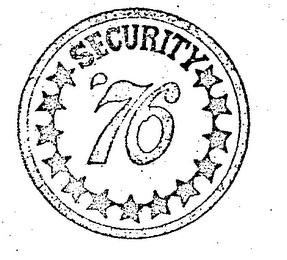 SECURITY '76 logo