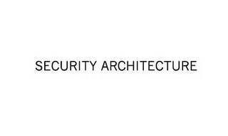 SECURITY ARCHITECTURE logo