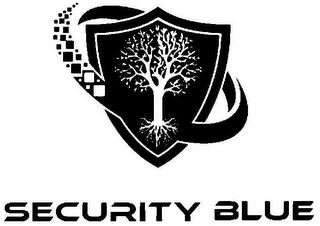 SECURITY BLUE logo