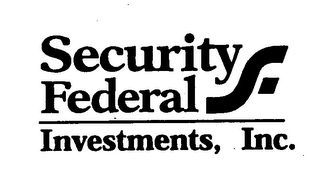 SECURITY FEDERAL INVESTMENTS, INC. logo
