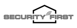 SECURITY FIRST logo