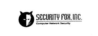 SECURITY FOX, INC. COMPUTER NETWORK SECURITY logo