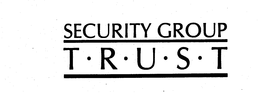 SECURITY GROUP T.R.U.S.T logo