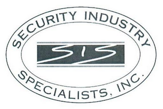 SECURITY INDUSTRY SPECIALISTS, INC. SIS logo