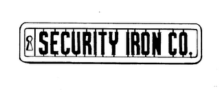 SECURITY IRON CO. logo