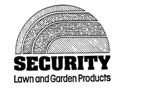 SECURITY LAWN AND GARDEN PRODUCTS logo