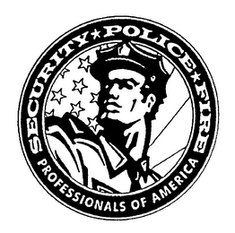SECURITY POLICE FIRE PROFESSIONALS OF AMERICA logo