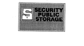 SECURITY PUBLIC STORAGE logo