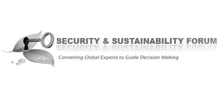 SECURITY & SUSTAINABILITY FORUM CONVENING GLOBAL EXPERTS TO GUIDE DECISION MAKING logo