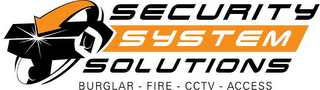 SECURITY SYSTEM SOLUTIONS BURGLAR - FIRE - CCTV - ACCESS logo