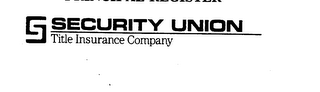 SECURITY UNION TITLE INSURANCE COMPANY logo