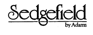 SEDGEFIELD BY ADAMS logo