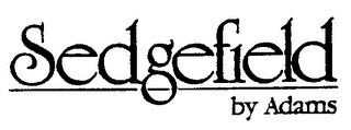 SEDGEFIELD BY ADAMS logo