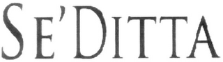 SE'DITTA logo