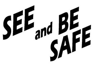 SEE AND BE SAFE logo