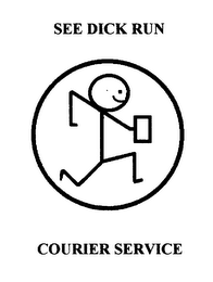 SEE DICK RUN COURIER SERVICE logo
