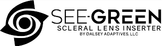 SEE- GREEN SCLERAL LENS INSERTER BY DALSEY ADAPTIVES, LLC logo