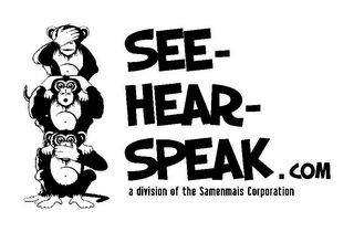 SEE- HEAR- SPEAK.COM A DIVISION OF THE SAMENMAIS CORPORATION logo