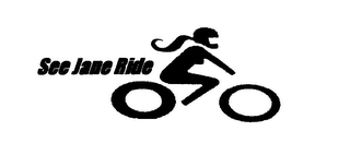 SEE JANE RIDE logo