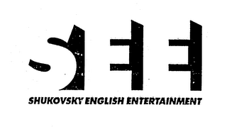 SEE SHUKOVSKY ENGLISH ENTERTAINMENT logo