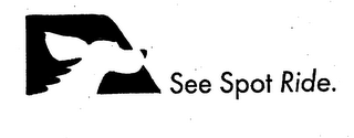 SEE SPOT RIDE. logo