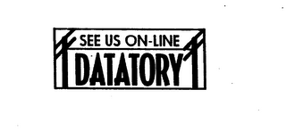 SEE US ON-LINE DATATORY logo