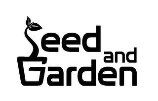 SEED AND GARDEN logo