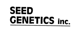 SEED GENETICS INC. logo