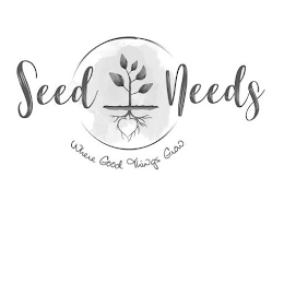 SEED NEEDS WHERE GOOD THINGS GROW logo