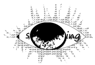 SEEING I AM THAT BEING PRESENT AND BEING PRESENT logo