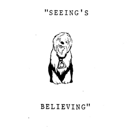 "SEEING'S BELIEVING" logo