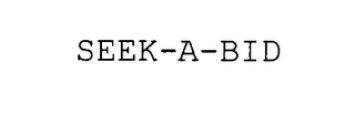 SEEK-A-BID logo
