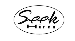 SEEK HIM logo