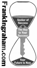 SEEKER OF SUCCESS THE KEY TO YOUR SUCCESS YOUR FUTURE IS NOW FRANKINGRAHAM.COM logo