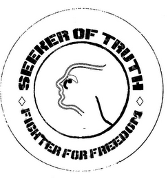 SEEKER OF TRUTH FIGHTER FOR FREEDOM logo