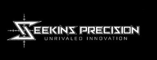 SEEKINS PRECISION UNRIVALED INNOVATION logo