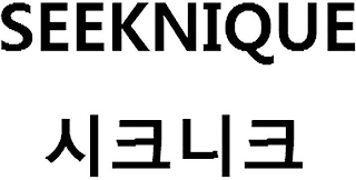 SEEKNIQUE logo