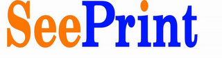 SEEPRINT logo