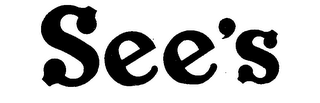 SEE'S logo