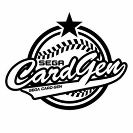 SEGA CARDGEN SEGA CARD-GEN logo